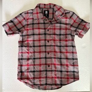 Element boys button up shirt
